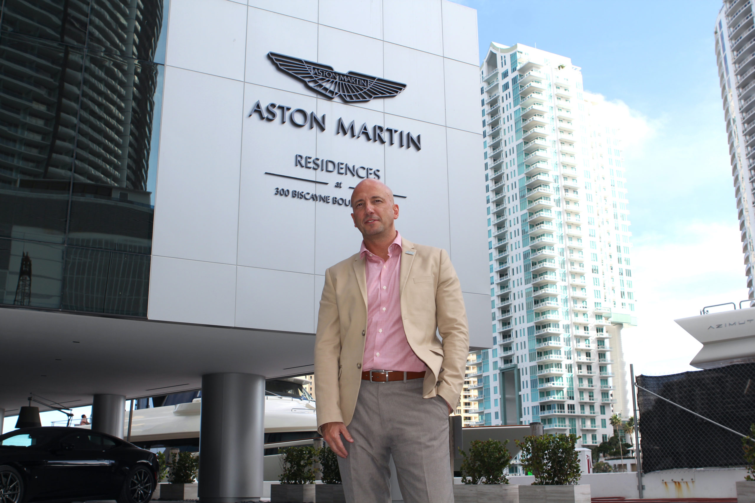 German Coto, CEO of G&G Business Developments at the Aston Martin residences
