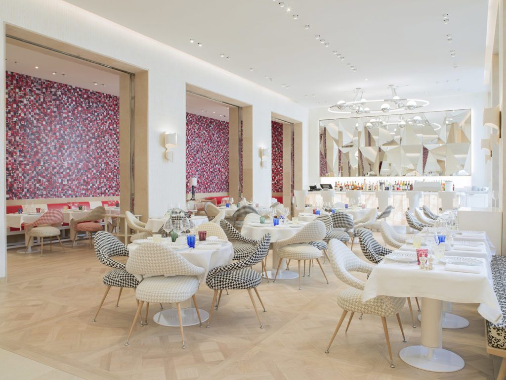 Designer-driven dining: Restaurant Monsieur Dior