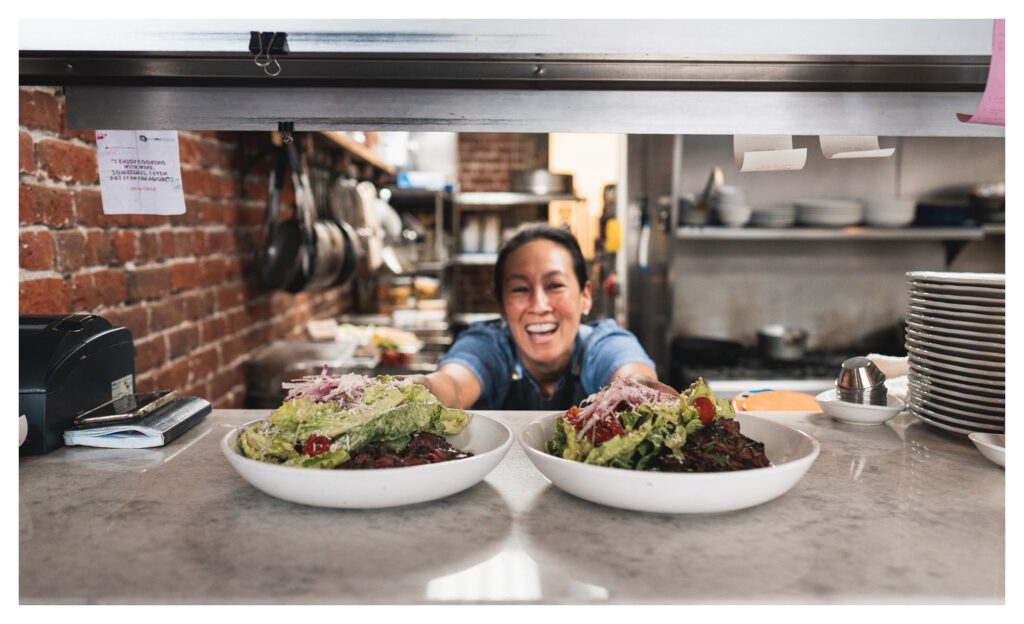 Robynne Maii, chef and co-owner of Fête in Honolulu