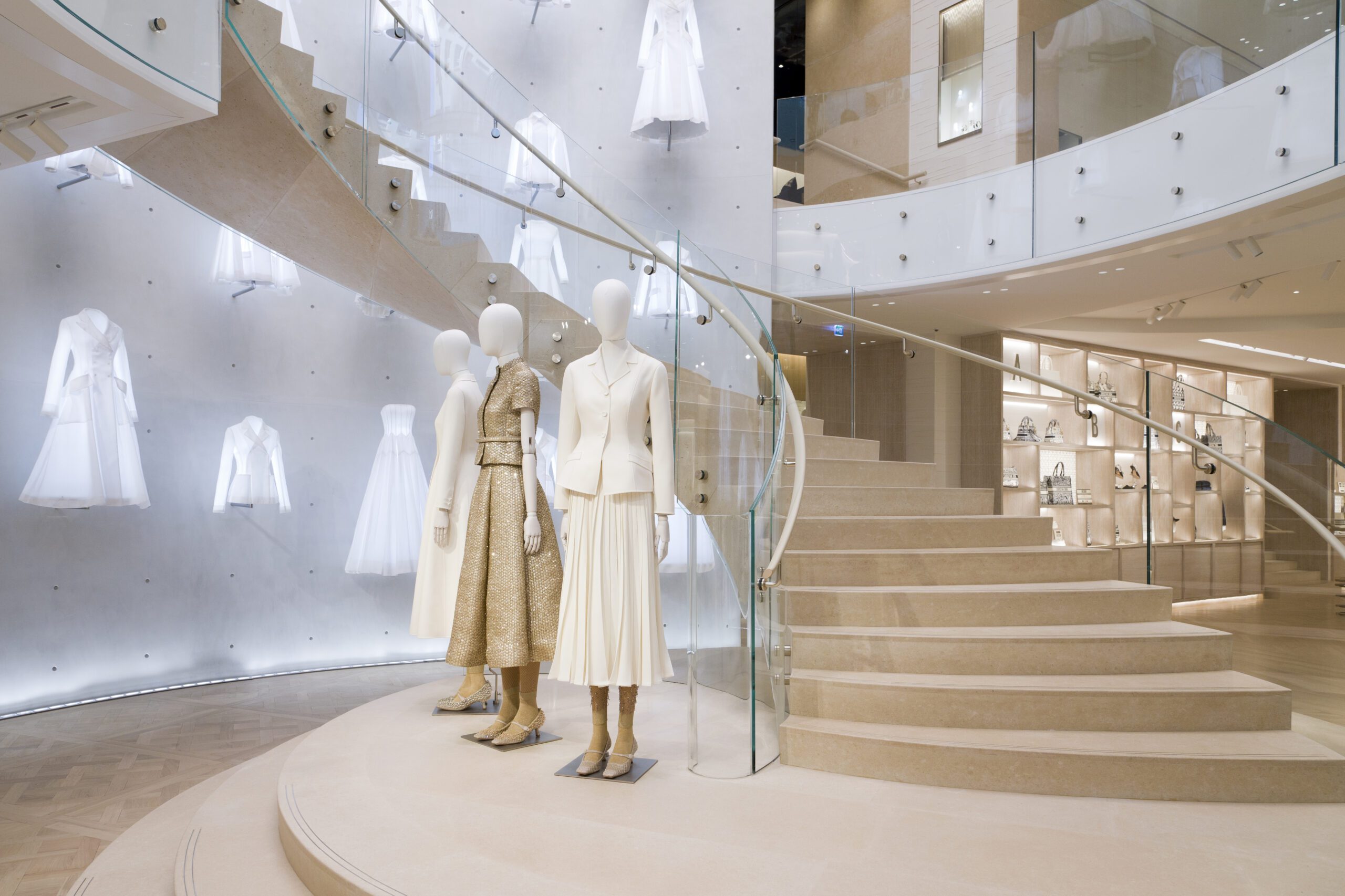 Delphine Arnault and LVMH: Dior’s recently reimagined 30 Montaigne flagship is located at the same address as the designer’s original atelier