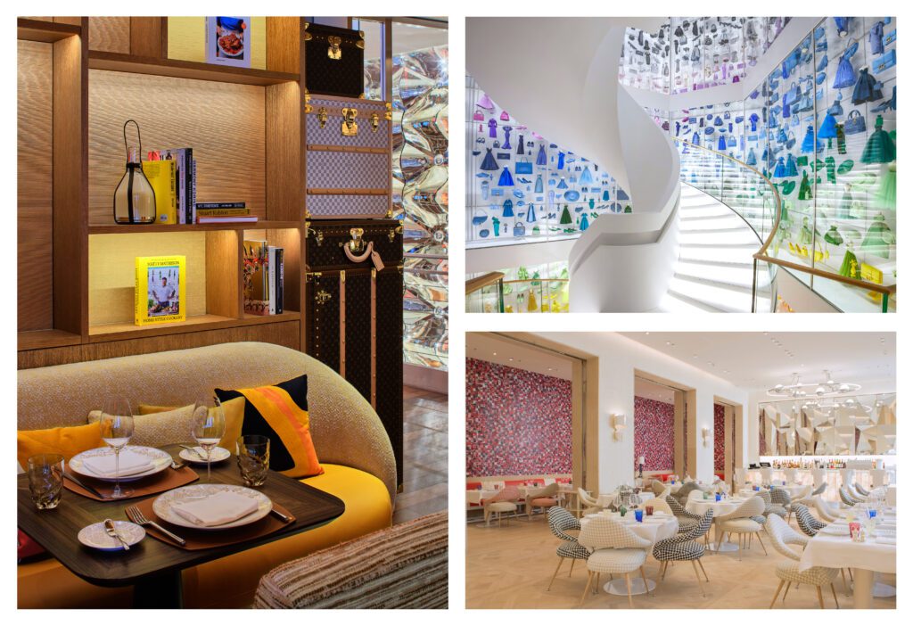Louis Vuitton's New York atelier, Dior's Paris Diorama, The Monsieur Dior restaurant